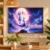 Mewtwo Custom Name Diamond Painting Personalized 5D Full Drill DIY Diamond Art Home Decor