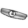 Diamond Front Bumper Grille Grill Fit C-Class Benz W204 C300 C350 2008-2014