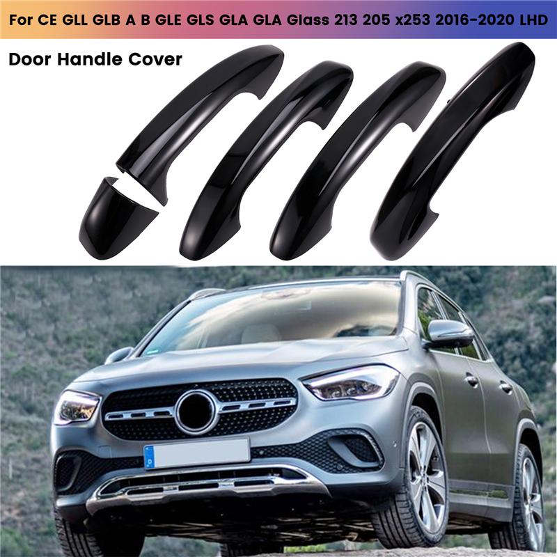 L10A Door Handle Cover Trim For Mercedes Benz C E GLC GLB A B GLE GLS CLA GLA Class W213 W205 X253 2016- LHD