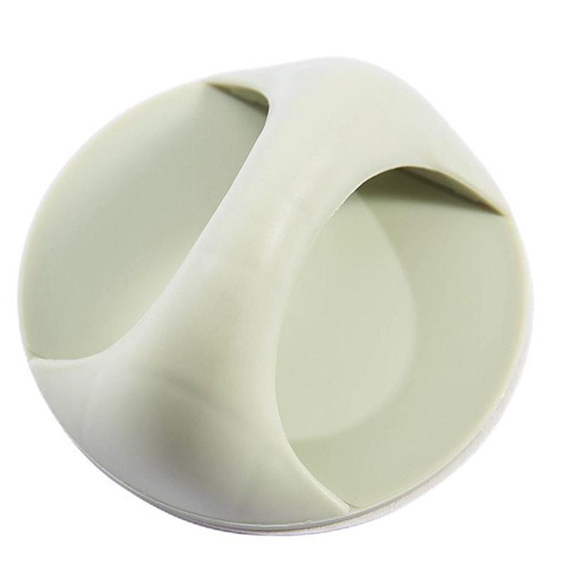 Manija redonda para puerta de vidrio, armario, cajón, manija autoadhesiva Invisible sin agujeros, suministros para el hogar