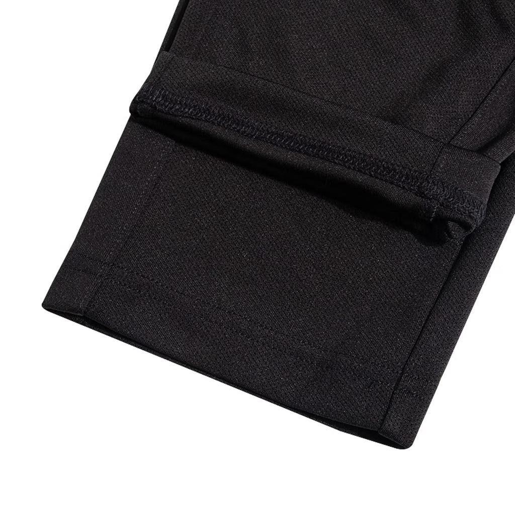 Under Armour Einfarbige lässige Stehkragen-Steppdaunenjacke Atmungsaktive gestrickte Sporthose Lässiger Sportanzug 23600804-009+23600703-001