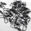 40 Pcs Stainless Steel Fishing Connector Pin Bearing Rolling Swivel Snap In Box Fishing Tackle Accessories For Lure Hook