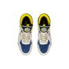 New LiNing Wave Mid Party High Top Skateboard Shoes Men's White Green Blue AGCS283-1