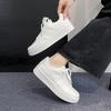 Populární malé bílé boty dámské nové jarní a podzimní všestranné sportovní a volnočasové boty dámské letní silná podrážka zvyšující výšku plátěné boty