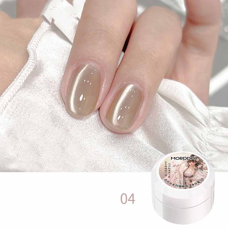 

5 мл Керамический гель-лак «Кошачий глаз» для весны-лета, инструменты для DIY нейл-арта, soak off УФ/LED гель, долговечный маникюрный набор 4#