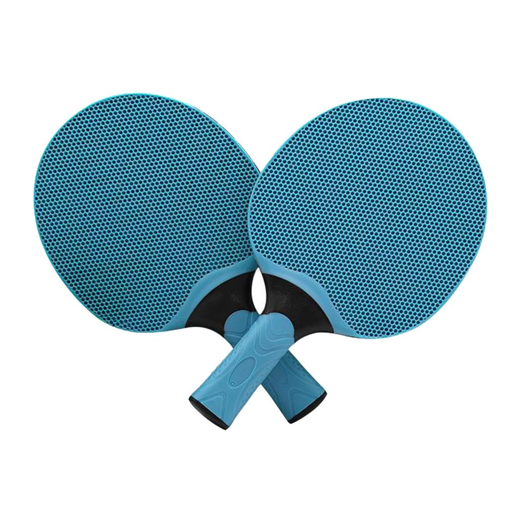 Rubber Table Tennis Rackets PingPong Paddle Training Table Tennis Bat Table Tennis Accessories for Indoor Outdoor Games