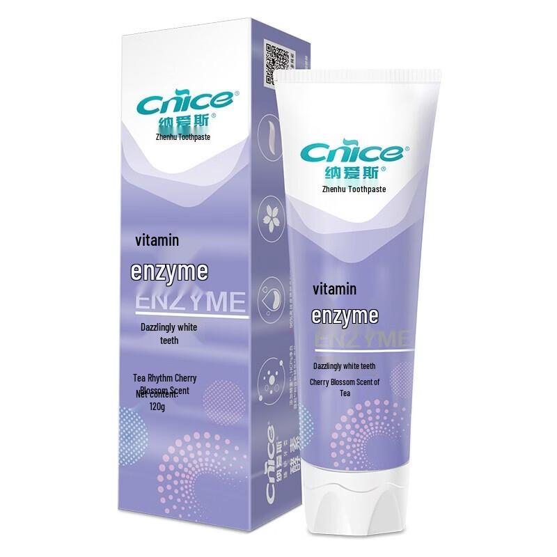 NICE Enzyme Toothpaste with Tea & Cherry Blossom