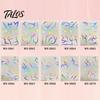 Talos 5 Sheets Holographic Lightning Tattoos, Waterproof Flash Temporary Stickers, Full Color Body Art for Festival Party