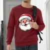 Men Sweatshirt Christmas Shirt Long Sleeve Funny Holdiay Crewneck Xmas Tops