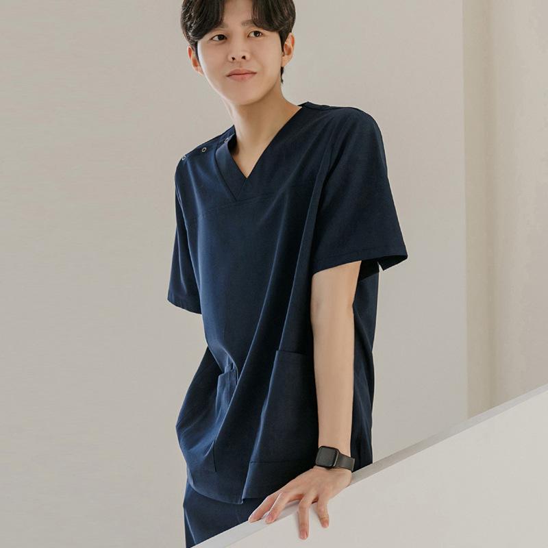 Korean Style Beauty Salon Uniform for Female Beauticians, Stomatologists, and Nurses – Hand Washing and Medical Wear