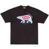 HUMAN MADE Stores Exclusive Animal Graphic T-Shirt Harajuku Polar Bear Black