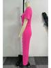 Irregular Neckline Waist-Gathering Wide-Leg Jumpsuit