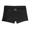 Herren-Badehose, passend für sexy Badebekleidung, Strandkleidung, Bräunen, Surfen, schwarze Blume
