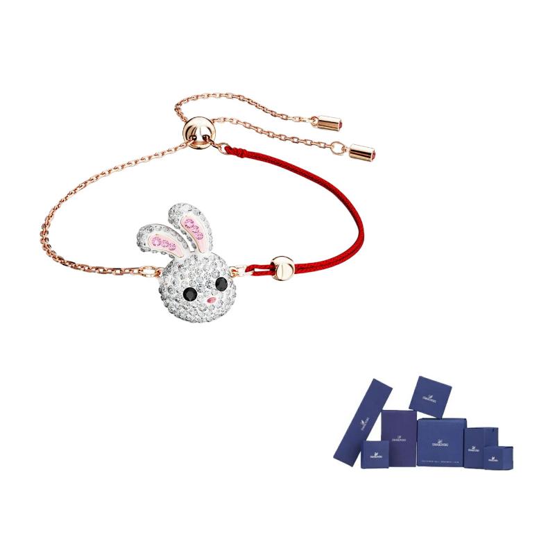 Swarovski Kaninchen Dekoration Armband Damenarmband Silber 5647976