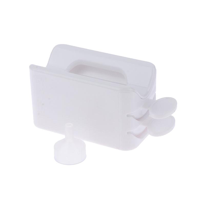 Dipping Powders Recycling Tray Nail Glitter Storage Box Manicure Organizer