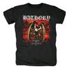 Bathory Black Metal Venom Men Women 100% Cotton Quality T-shirt Hip-Hop Casual Street Rock Harajuku Classic Short Sleeve Clothes