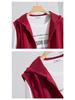 Autumn New Plus Size Hooded Korean Style Slimming Loose Casual Vest Jacket S5660