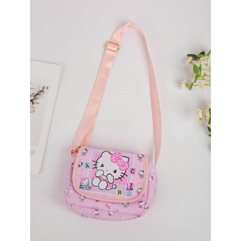 Cartoon Children's Diagonal Straddle Backpack Fresh and Sweet Fashion Princess Baby Change Bag Girls Carry Bag Shoulder Carry