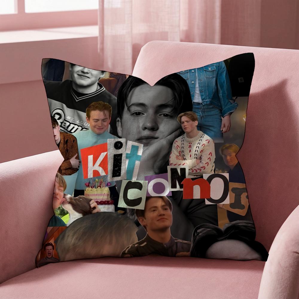 K-Kit C-Connor Cushion Cover Multi-Scene Pillow Cover for Home & Car - Reversible, Soft & Durable for Daily Use