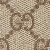 Gucci Emblem Logo Print Coated Canvas Card Holder Women Accessories Beige Brown 819121-FAD6L-9758