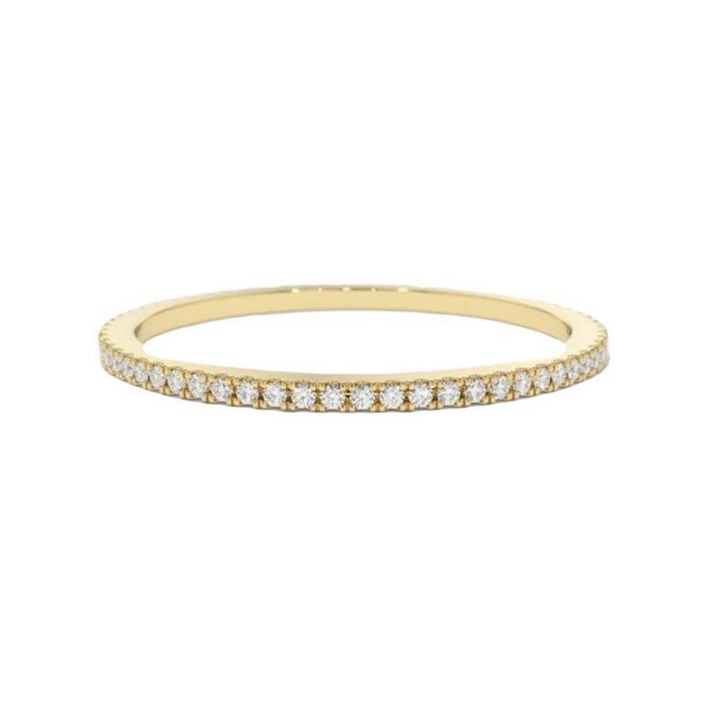 Elegant Luxury Style Versatile Zircon Ring Set: Women's Exquisite Three-Piece Shiny Diamond Design