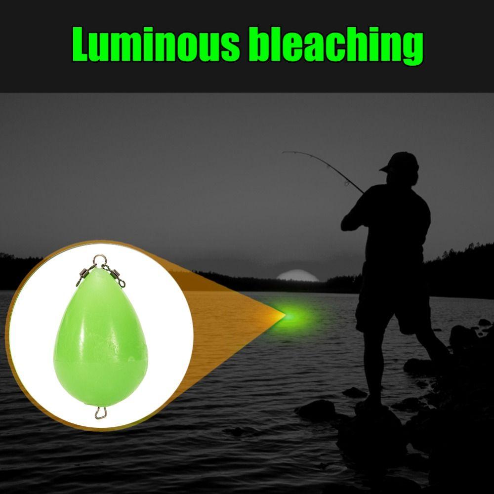 Floating Aid Casting Bait Accessory Luminous Egg Float Glow In Fishing Float Noctilucent Float