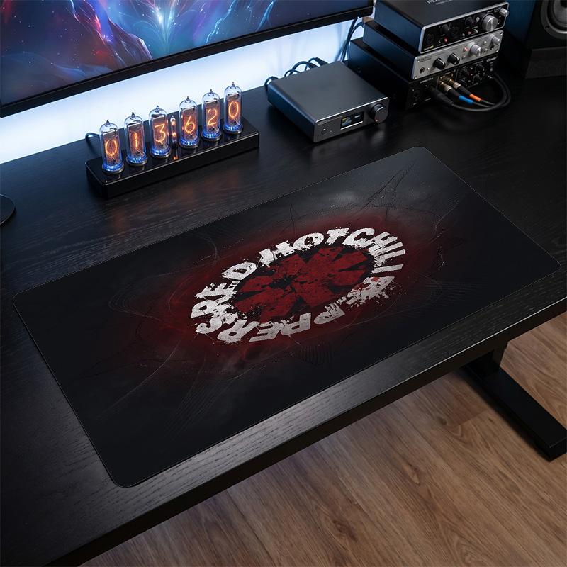 Red Hot Chili Peppers Print Large Mouse Pad Smooth Surface Anti?Slip Desk Mat For Gaming Office Laptop Decoration