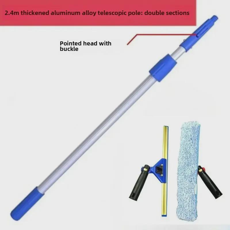 "Universal Glass Scraper & Water Applicator - Copper & Titanium Alloy Window Cleaning Tool"