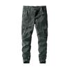 Casual Pants Thickened Multi -Pocket Overalls Cotton Trousers Men 'S