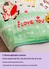 Cartoon Baby Double Layer Cloud Blanket for Newborns - Spring/Autumn Photography Blanket