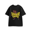 Stranger Things Demogorgon Black Short Sleeved T-Shirt