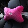 1 gab. Mīksts plīša Crown Crystal Auto sēdekļa galvas balsta spilvens Auto kakla atbalsta spilveni Universālie automašīnu spilveni automobiļu interjers