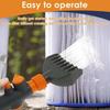 Handheld Spa Filter Clean Brush Plastic Hot Tub Filter Clean Brush  Cleaning Tools