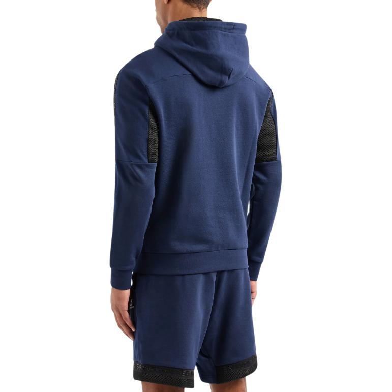 EMPORIO ARMANI EA7 SS24 Sweatshirt Men's Marine Blue 3DPM57-PJEQZ-0554