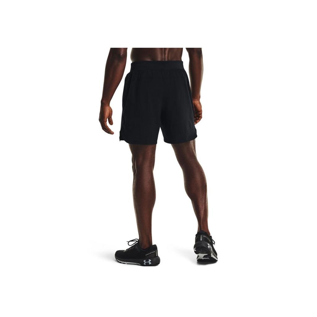 Under Armour Lightweight Quick-Dry Running Shorts Men Bottoms Black 1365673-001