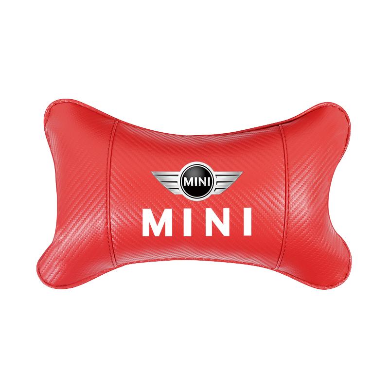 Carbon Fiber Car Headrest Auto Seat Gap Filling Neck Pillow For BMW Mini Works Cooper F54 F55 F56 F57 F60 R50 R52 R53 R55 R56