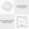 Tuya Zigbee Intelligent Air Housekeeper 6-in-1 Air Quality Monitor PM2.5/Formaldehyde/TVOC/CO2/Temperature/Humidity Detector