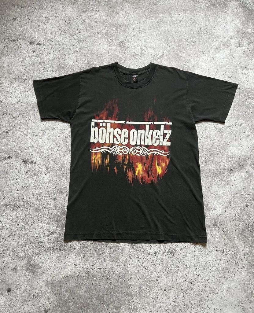 Gehasst Verdammt Vergöttert II Böhse Onkelz Peripheral Pattern Printing Summer Luxury Brand Cotton Men's and Women's T-shirts