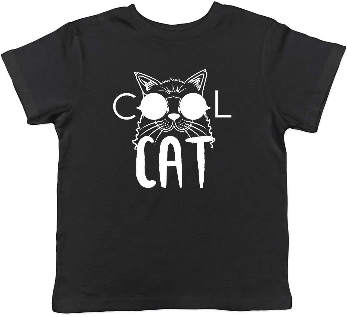 

Cool Cat Childrens Kids T-Shirt Boys Girls 130