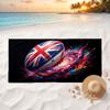 Sports Ball (1) Soft and comfortable beach towel perfect for vacations and poolside use an ideal gift for summer holidays