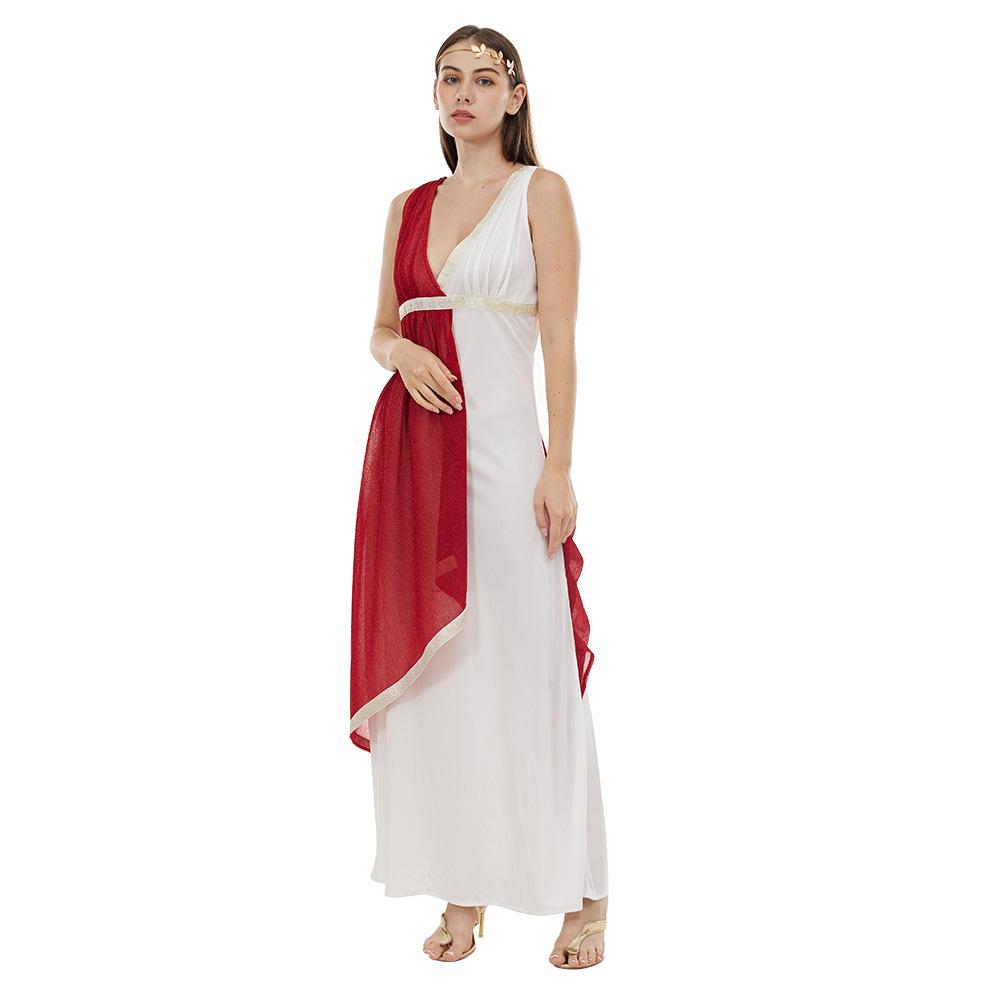 Halloween New Adult Roman Cosplay Costume Greek Muse Costume Party Bar