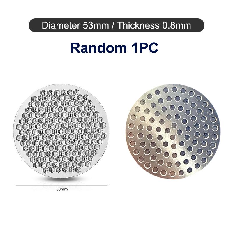 1Pc Stainless Steel Espresso Puck Screen Coffee Filter 51/53/58.5mm 0.8mm Portafilter Reusable Holder Barista DIY Accessories
