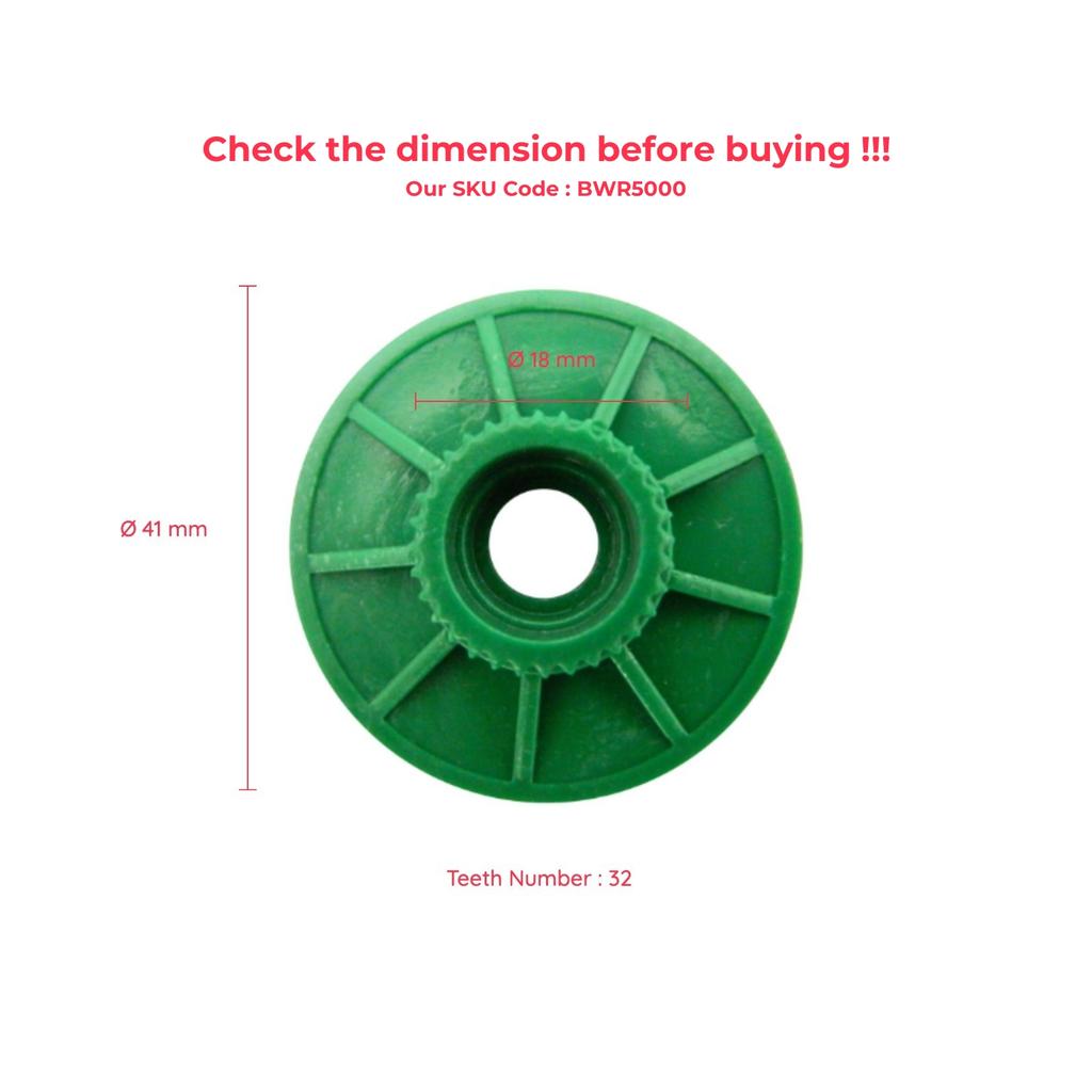 EWR5000 Window Lifter Regulator Motor Cog Roller Repair Gear Front Rear for VW Polo 4 T6 Amarok Caddy 2 3 Golf 5 6 Jetta 4 UP!