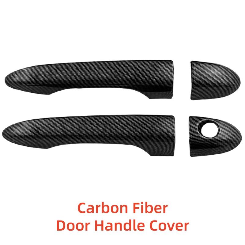 

Car Upgrade Accessories Car Accessory Door Handle Cover Trim Paste Style For 2 Door Maserati Levante Ghibli Quattroporte Carbon