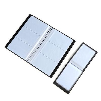 New Leather Wallet Collection Credit Card Black Cards Album Simple Book Case Useful Card Holder Books
