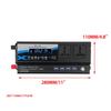 5000W/6000W Modified Sine Wave Inverter Voltage Transformer DC12V/24V To AC 220V Car Power Inverter LCD Luminous 4 USB