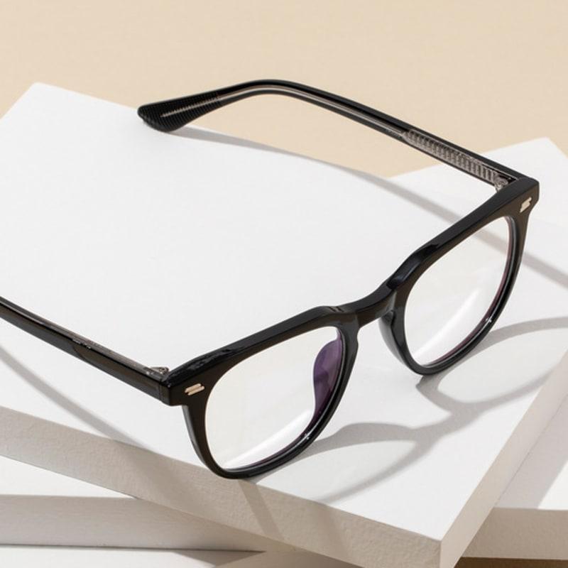 RECLOW RECLOW TR B099 BLACK GLASS Blue-light VER Glasses