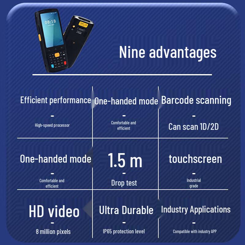 iData K3P Ultra-Long Range Handheld Barcode Scanner PDA