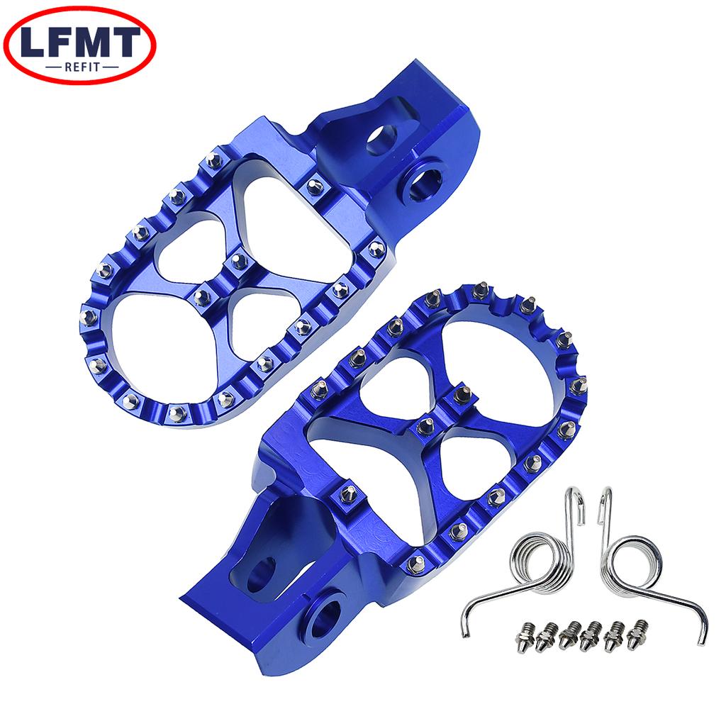 For KTM XC XCF SX SXF EXC EXCF XCW XCFW 125 150 250 300 350 450 500 2017-2023 Motorcycle CNC Foot Pegs Footpeg Pedals FootRest