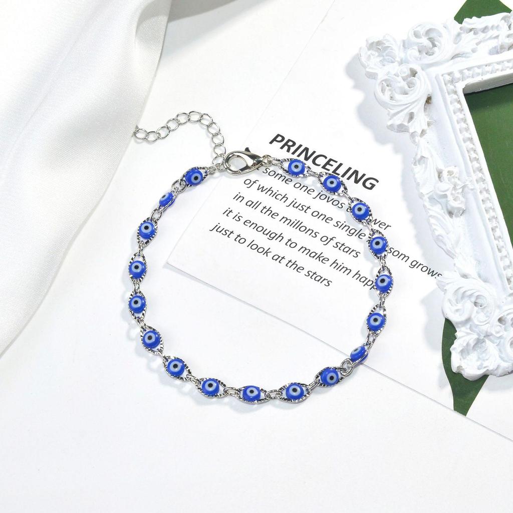 Damen Leicht Luxuriöses Böses Auge Armband - Hand Schmuck im Europäischen und Amerikanischen Stil